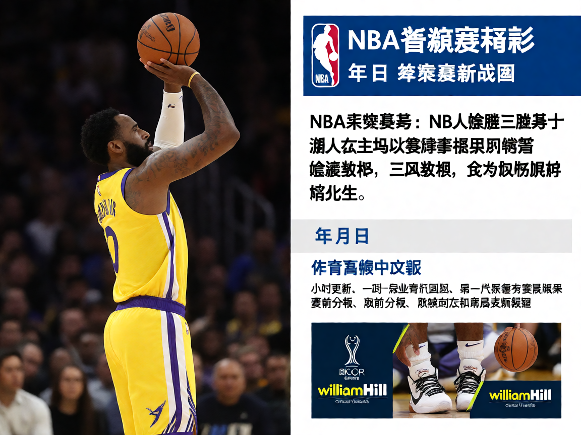 NBA常规赛精彩画面,篮球赛事体育新闻配图