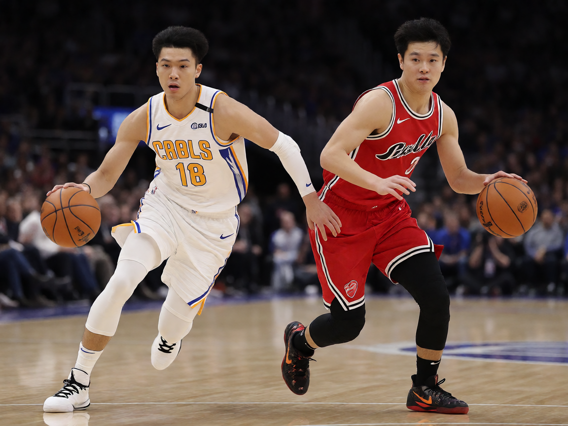 篮球赛事数据服务,展示NBA和CBA数据统计